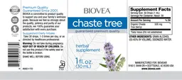 Label for Chaste Tree