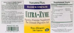 Label for Ultra-Zyme