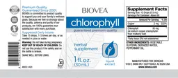 Label for Chlorophyll