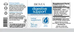 Label for Digestive Support