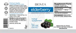 Label for Elderberry