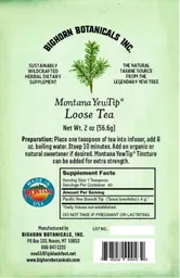Label for Montana YewTip Loose Tea