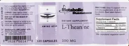 Label for L-Theanine