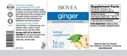 Label for Ginger