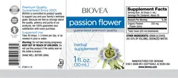 Label for Passion Flower