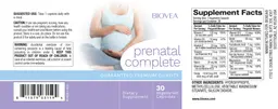 Label for Prenatal Complete