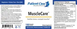 Label for MuscleCare
