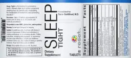 Label for Sleep Tight