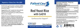 Label for Red Yeast Rice with CoQ10