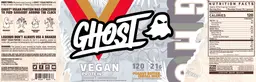Label for Vegan Protein 21 g Peanut Butter Cereal Milk