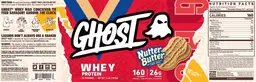 Label for Whey Protein Nutter Butter
