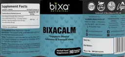 Label for Bixacalm