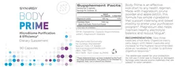 Label for Body Prime