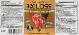 Label for Blood Pressure Support