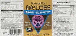 Label for Brain Support