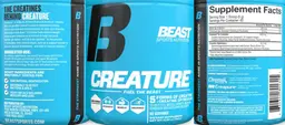 Label for Creature Unflavored