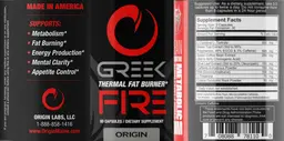 Label for Greek Fire