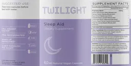 Label for Twilight