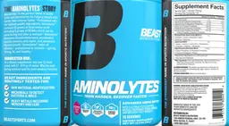 Label for Aminolytes Watermelon
