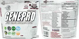 Label for Genepro Flavorless