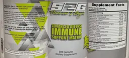 Label for Advanced Defense Immune Support Matrix