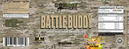 Label for Battle Buddy Fruit Punch