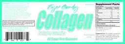 Label for Collagen Tropical Splash Flavor