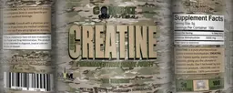 Label for Combat Creatine