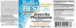 Label for Green Tea Phytosome