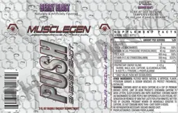 Label for Push Berry Blast