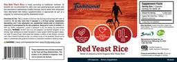 Label for Red Yeast Rice