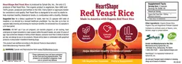 Label for Red Yeast Rice