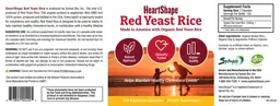 Label for Red Yeast Rice