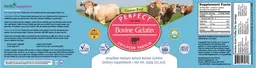 Label for Perfect Bovine Gelatin