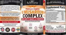 Label for 8 Mushroom Complex