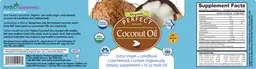 Label for Perfect Coconut Oil