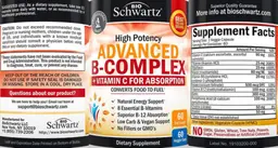 Label for Advanced B-Complex