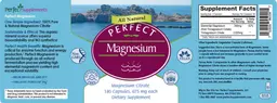 Label for Perfect Magnesium