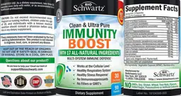 Label for Immunity Boost