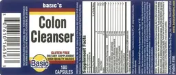 Label for Colon Cleanser