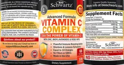 Label for Vitamin C Complex