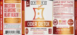 Label for Cider Detox