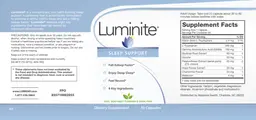 Label for Luminite Sleep Support
