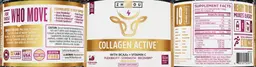 Label for Collagen Active Blackberry and Cherry
