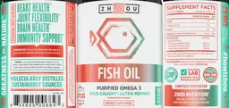 Label for Fish Oil