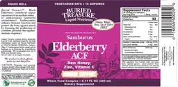 Label for Elderberry ACF