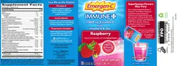 Label for Immune+ Raspberry