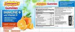 Label for Immune+ Super Orange