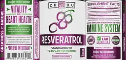 Label for Resveratrol