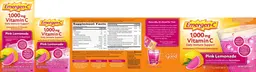 Label for 1,000 mg Vitamin C Pink Lemonade